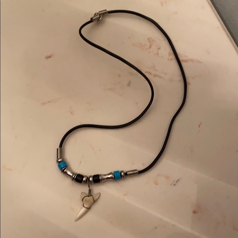 Shark tooth necklace